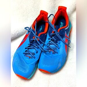 Altra Blue and Orange Running Shoes